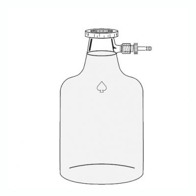 溶液瓶, 帶塑料強(qiáng)化涂層, 帶Ace-Safe