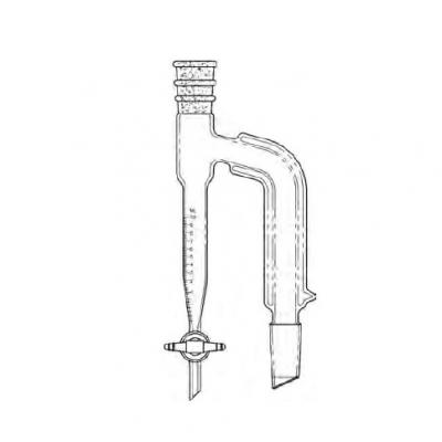 Barett 接收器，水分測定，帶夾套
